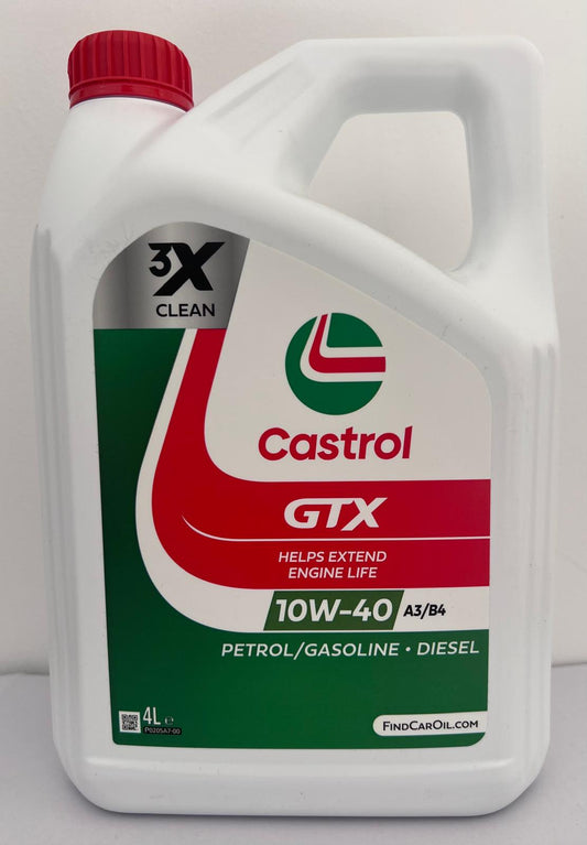 Castrol GTX 10W-40 A3/B4 4L