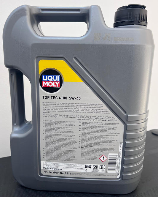 LIQUI MOLY TOP TEC 4100 5W-40 5L