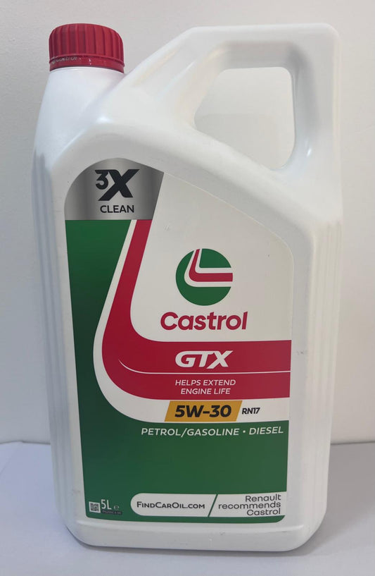 Castrol GTX 5W-30 RN17 5L