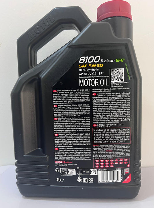 Motul 8100 X-clean EFE 5W-30 5L