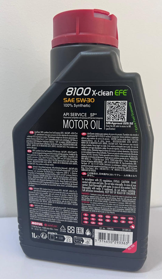 Motul 8100 X-clean EFE 5W-30 1L