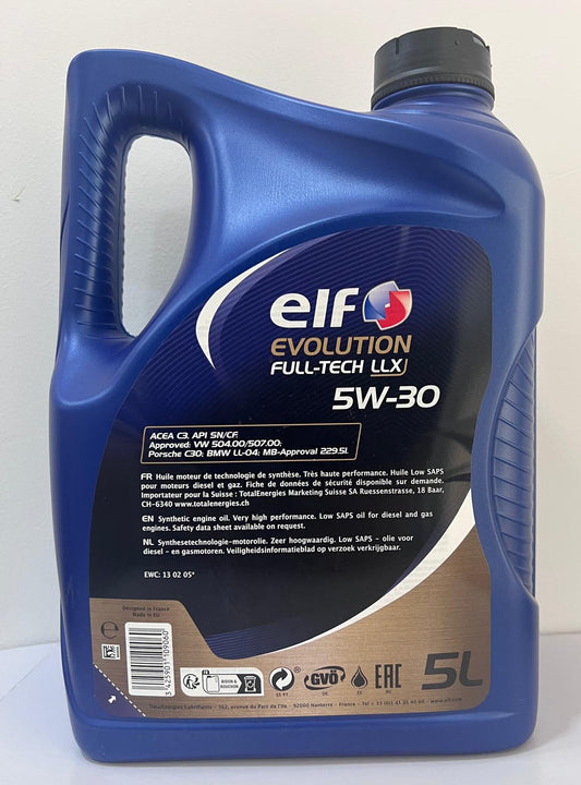 ELF Evolution FULL-TECH LLX 5W-30 5L