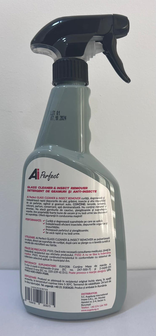 GLASS CLEANER & INSECT REMOVER AI Perfect 750 ml